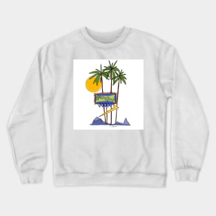 Palm Springs Motel Crewneck Sweatshirt